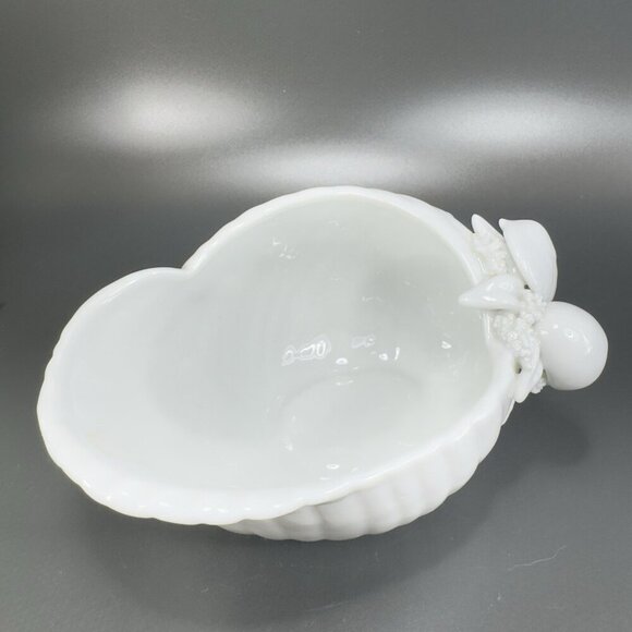 Fitz & Floyd White Seashell Bowl Turbinate Starfish 1983 Japan Fine Porcelain - Picture 14 of 14